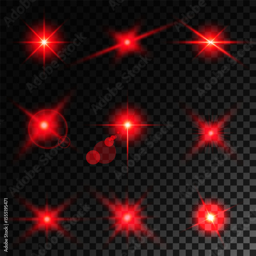 Lens Flare, light glow effect. sun or realistic shining star with backlight effect.
bokeh glitter and sparkles or sparkles on transparent background.