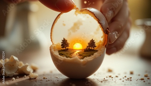 Surreal Everyday Life is a visual style that combines ordinary everyday scenes with unexpected, fantastical elements, turning the familiar into the magical.