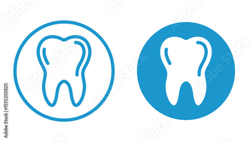 Teeth icon stock illustration