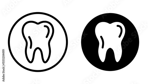 Teeth icon stock illustration
