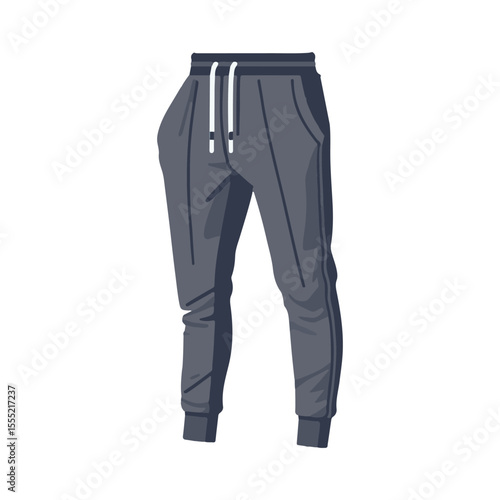 
jogger pants fashion illustration design
