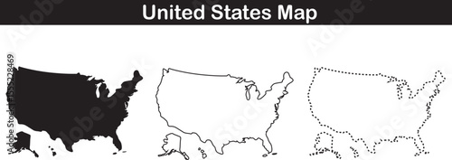 United States Map Outline