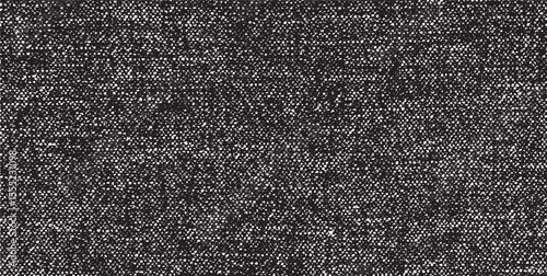 Vector fabric texture. Distressed texture of weaving fabric. Grunge background. Abstract halftone vector illustration. Overlay to create interesting effect and depth. Black isolated on white. EPS10.