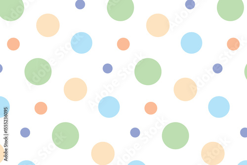 white background with colorful balls
