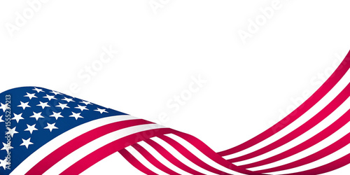 USA flag banner, United States background, US flag border flag, usa, america, red, symbol, american flag, white, stars, us, blue, national, stripes, 