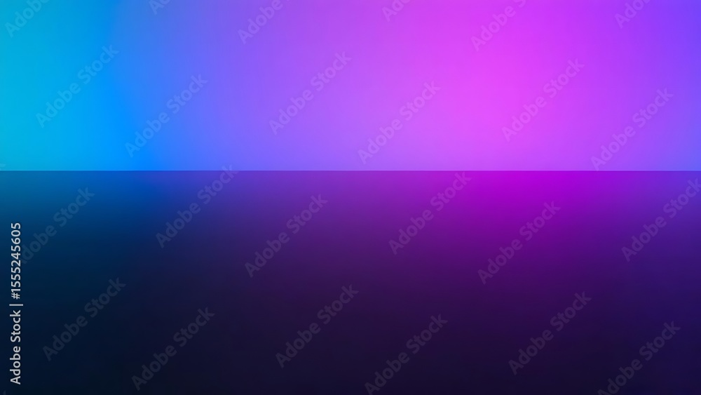 Fototapeta premium Vivid Gradient Horizon abstract background