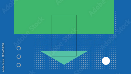 Blue tech interface design background