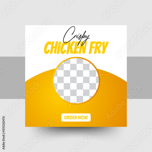 Modern Food Social Media Post Template