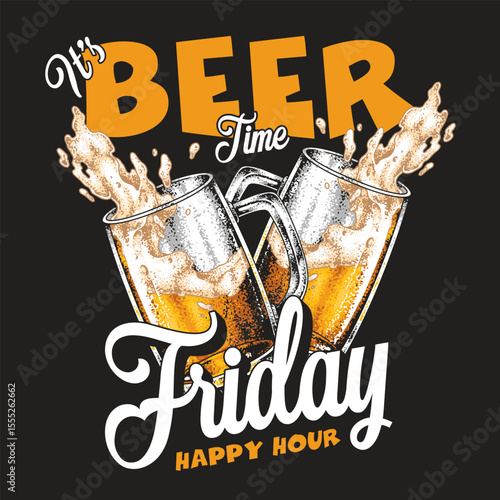 Celebrate Friday with a refreshing beer toast