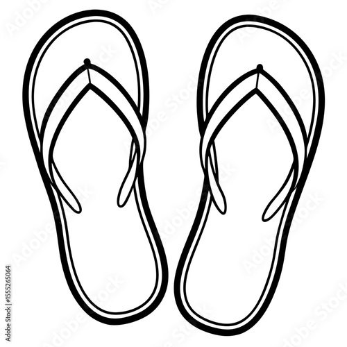 pair of flip flops