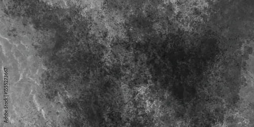 Abstract watercolor texture overlay design to create grungy vintage effect of grey and black distressed pattern background, black and white art texture artistic paper textures on stylish design.