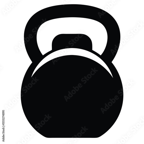 vector illustration of dumbbell