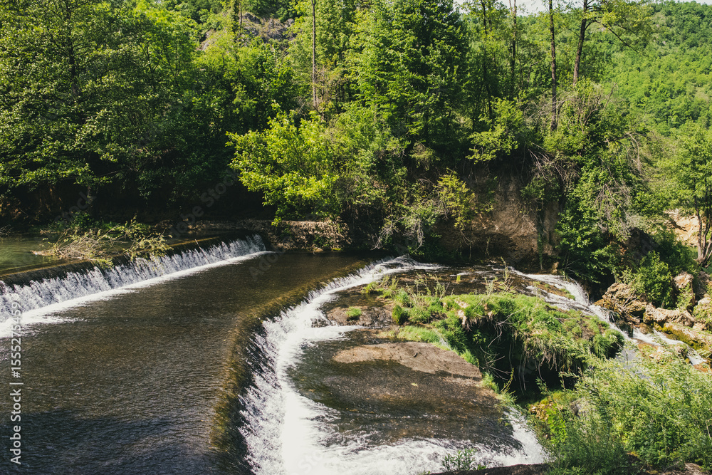 Fototapeta premium waterfall in Bosnia