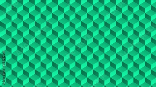 Green Abstract Motion Background in 4K