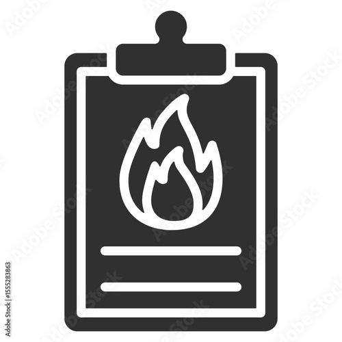 Report Icon Single Vector Collection 