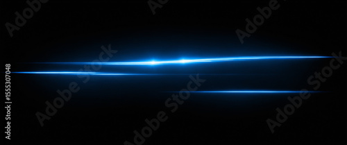 abstract blue light streaks...