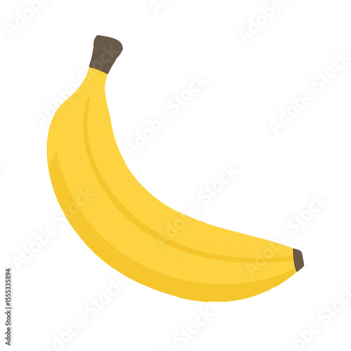 banana illustration vector on white background
Vector illustration icon fruits, vegetables on white background