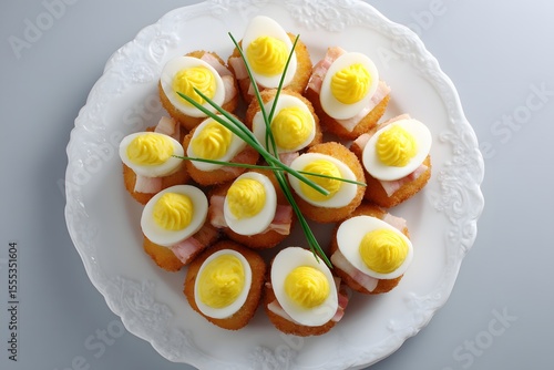 Wallpaper Mural easter eggs on a plate Torontodigital.ca