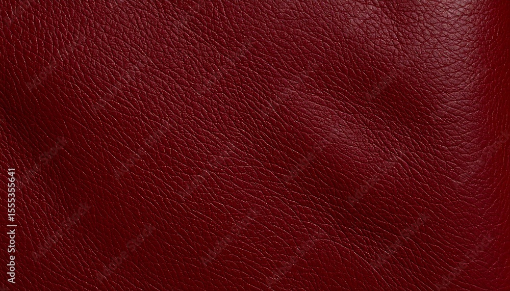 Fototapeta premium Deep burgundy leather texture