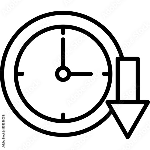 Down Time Icon