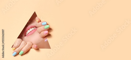 Young woman with beautiful ...