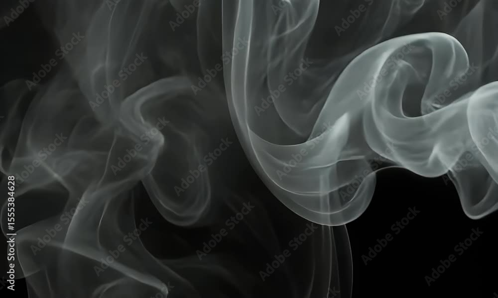 custom made wallpaper toronto digitalAbstract White Smoke Swirling Against Black Background Creating a Textured and Dreamy Aesthetic