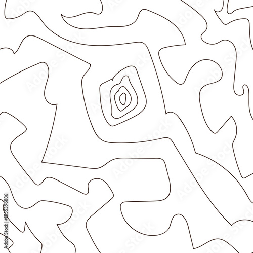 The texture consists of wavy lines with a target in the middle.