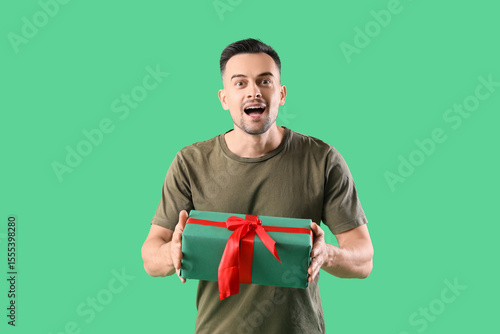 Happy young man with Christ...