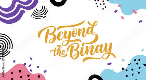 BEYOND THE BINAY - A Colorful Design Celebrating Gender Diversity and Inclusion