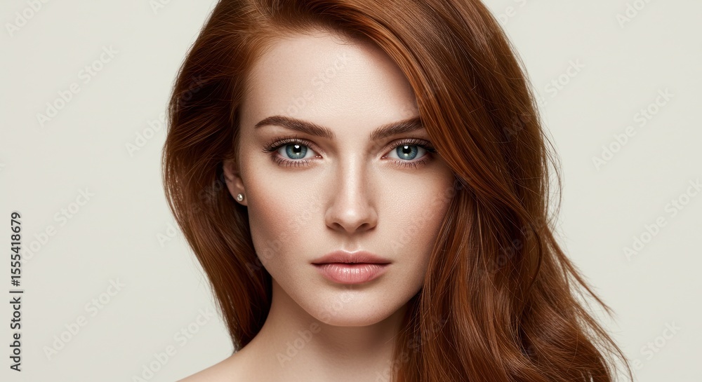 Fototapeta premium Woman with flawless complexion