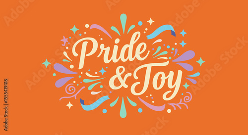 PRIDE & TOY: Vibrant Colorful Design for Celebrations, Events, and Home Decor