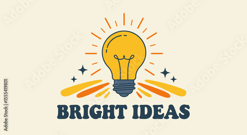 BRIGHT IDEAS: Creative Light Bulb Concept for Inspiration and Innovation