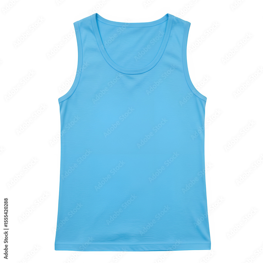 Light blue sleeveless cotton tank top with a clean and modern look. Great for showcasing fashion designs, print layouts, or branding. Isolated on white or transparent background. PNG format. Light blue sleeveless cotton tank top with a clean and modern look. Great for showcasing fashion designs, print layouts, or branding. Isolated on white or transparent background. PNG format.