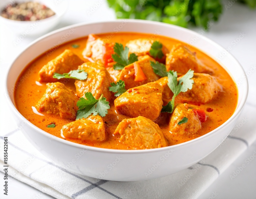 chicken curry on bowl chicken curry on bowl