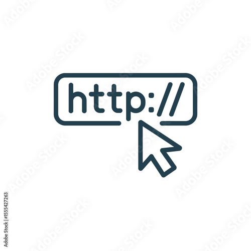 Clicking on the http protocol link in a web browser address bar