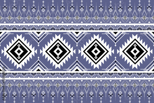 Geometric ethnic pattern design