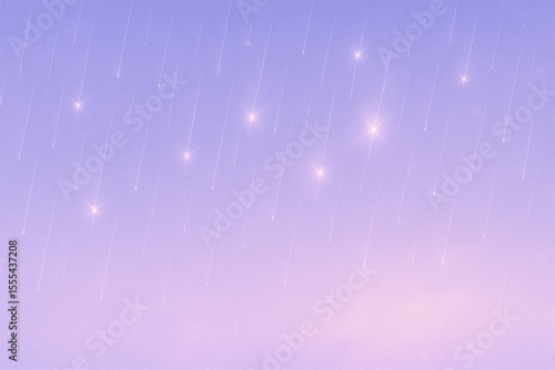 별빛 비오는 하늘