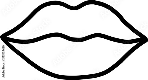 Lips, lines