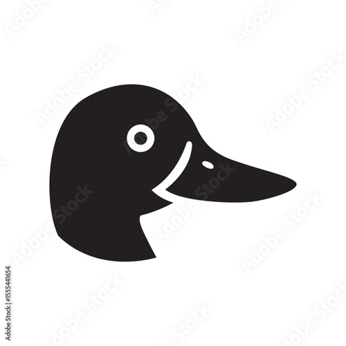duck face icon 