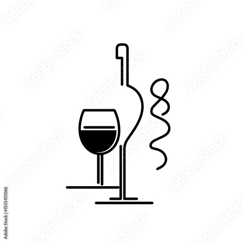 glass of wine