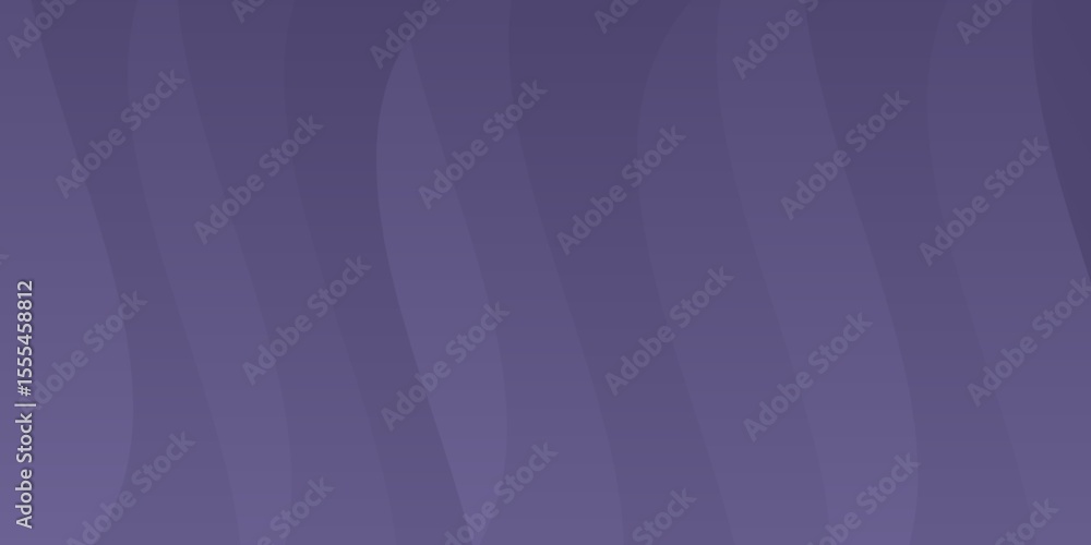 Obraz premium A sleek abstract background with a deep purple gradient, featuring smooth, vertical flowing waves. Ideal for modern corporate branding and elegant digital designs.
