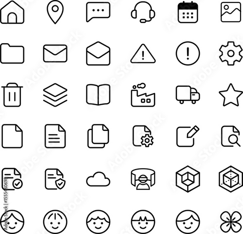 Simple Line Icon Pack