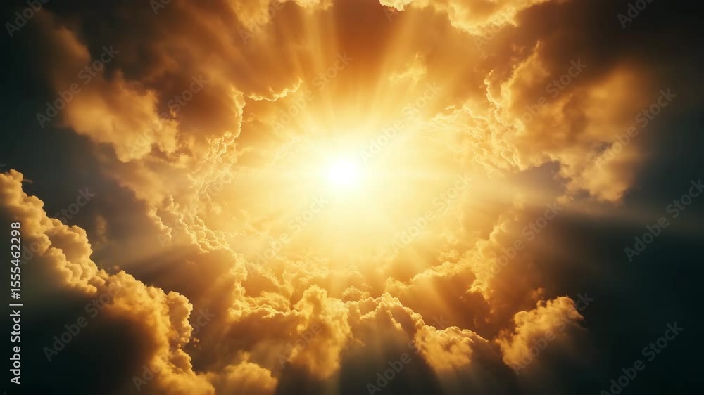 Golden sunlight beams through dramatic clouds, creating warm glowing sky filled with bright rays and soft cloud textures, showcasing nature’s radiant and atmospheric golden hour light effects Golden sunlight beams through dramatic clouds, creating warm glowing sky filled with bright rays and soft cloud textures, showcasing nature’s radiant and atmospheric golden hour light effects