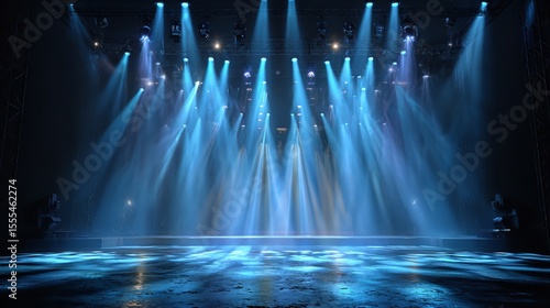 Free Stage with Lights – Event Entertainment Concept

