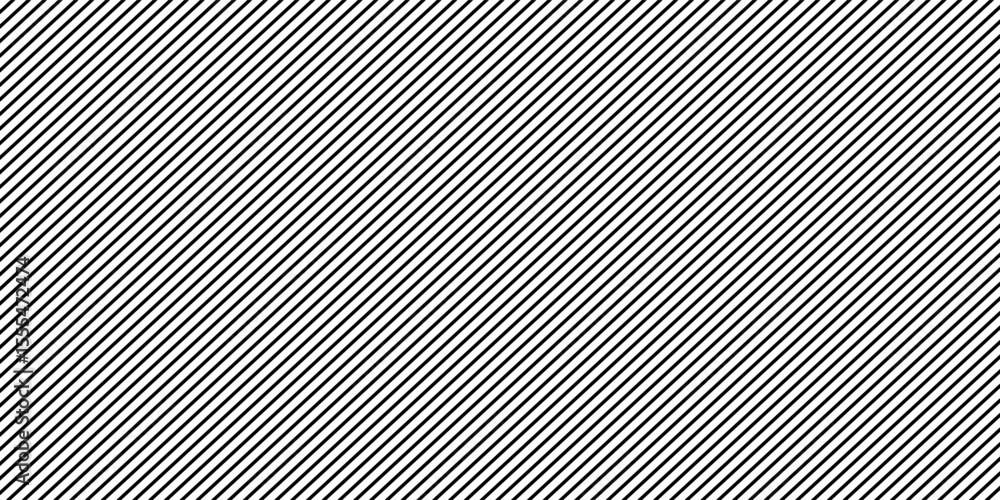 Slant line halftone gradation texture. Fading diagonal stripe gradient background. Black oblique pattern backdrop. Vanishing thin parallel line wallpaper for overlay