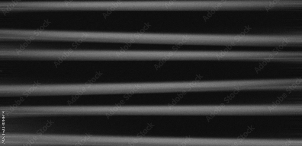 Obraz premium dark black abstract background with elegant gray horizontal lines