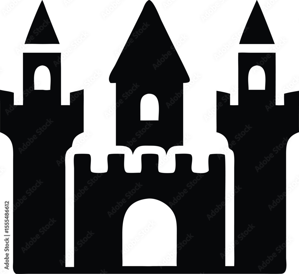 Fototapeta premium Castle icon