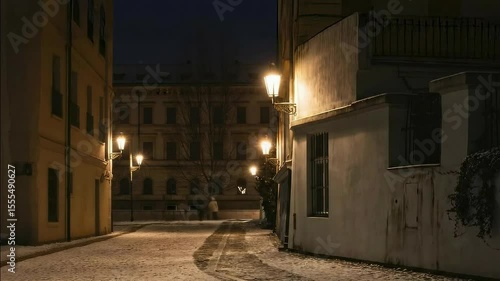 street in the old town of Prague