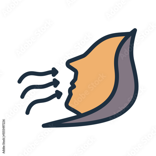 Deep Breathing Icon