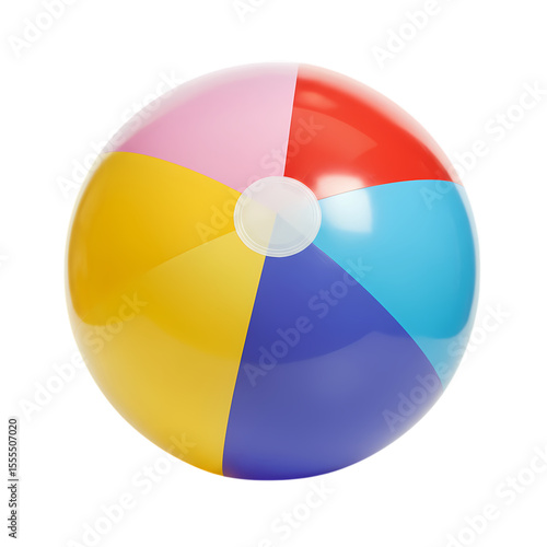 Free Download Vibrant Beach Ball: Summer Fun & Recreation - GFXLoad